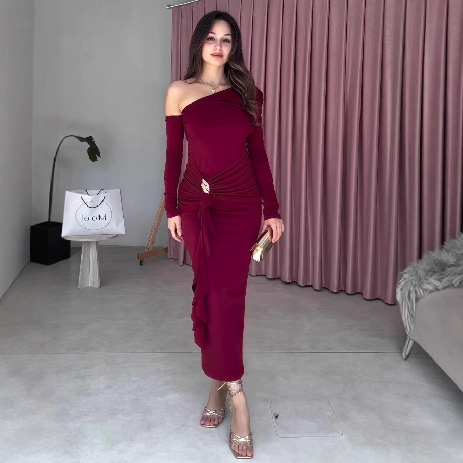 2025 French Off-the-Shoulder Slimming Summer Dress S
2025 French Off-the-Shoulder Slimming Summer Dress S
