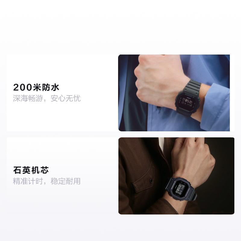 CASIO 5600 series 200 meters waterproof Quartz resin strap men s watch black dial DW-5610UU-8JF чёрный
CASIO 5600 series 200 meters waterproof Quartz resin strap men s watch black dial DW-5610UU-8JF чёрный