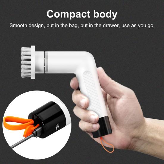 Yousheng Mini Electric Cleaning Brush Многофункциональная бытовая кухонная щетка Ручная автоматическая чистящая щелевая щетка белый
Yousheng Mini Electric Cleaning Brush Многофункциональная бытовая кухонная щетка Ручная автоматическая чистящая щелевая щетка белый