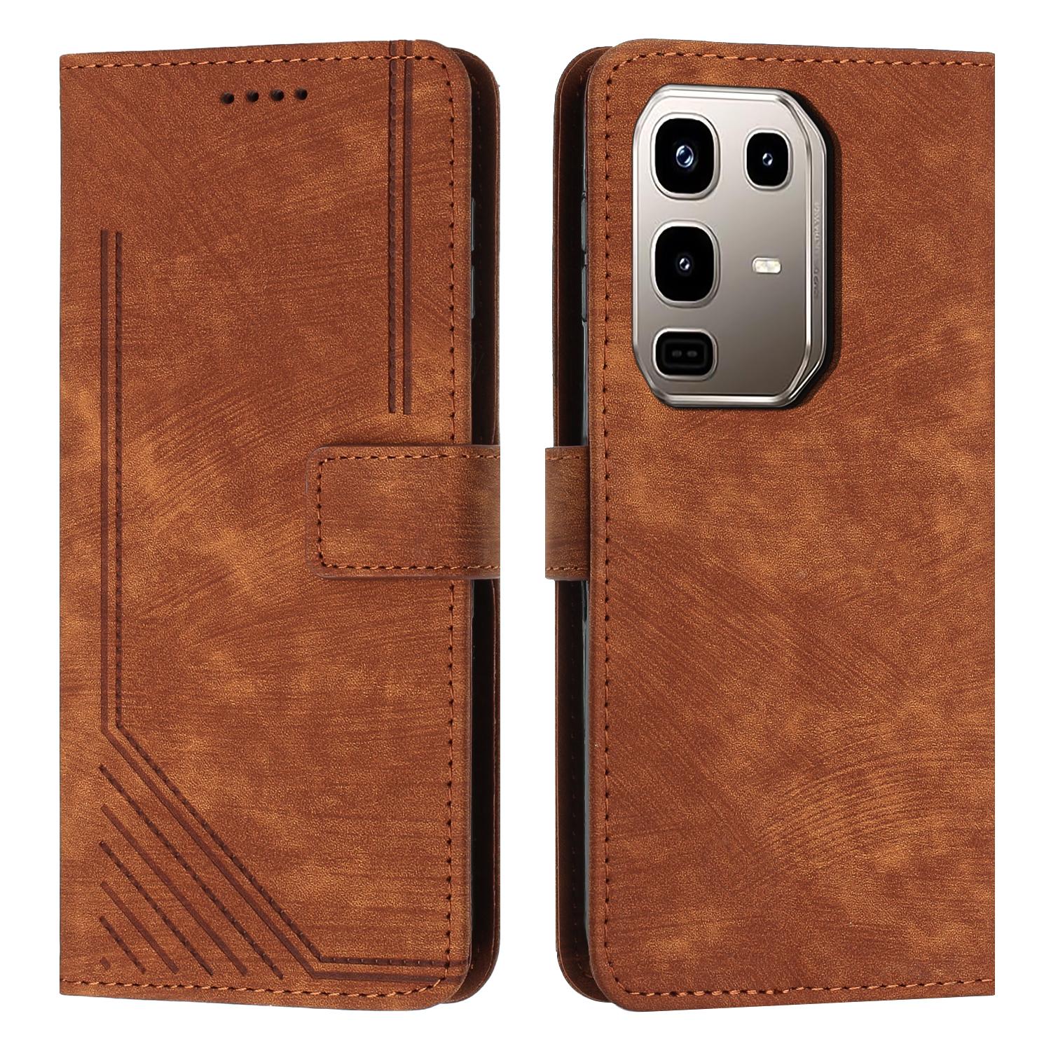 Stand Case for Infinix Note 50s 5G Imprinted Lines Leather Phone Cover Brown
Stand Case for Infinix Note 50s 5G Imprinted Lines Leather Phone Cover Brown