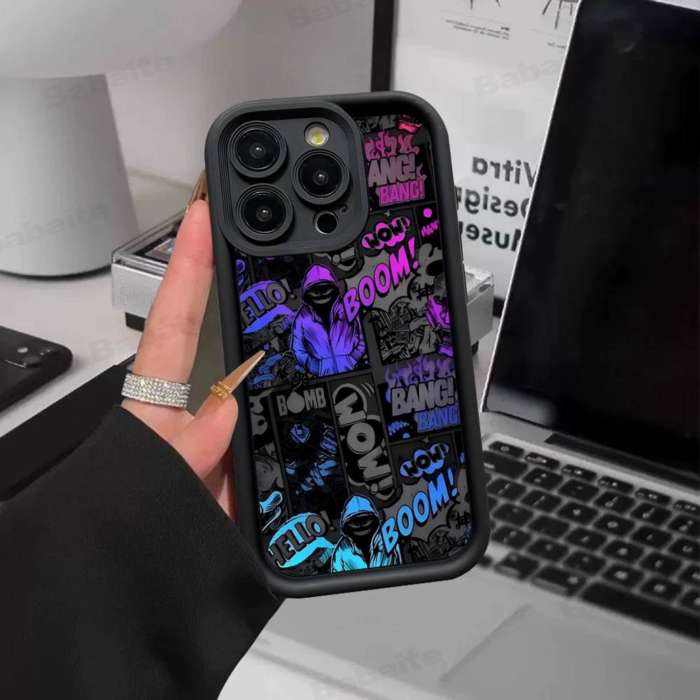 Cool Black Graffiti Phone Case For iPhone 11 12 13 16 15 17 14 Pro Max Soft Funda Silicone Cover iPhone 14
Cool Black Graffiti Phone Case For iPhone 11 12 13 16 15 17 14 Pro Max Soft Funda Silicone Cover iPhone 14