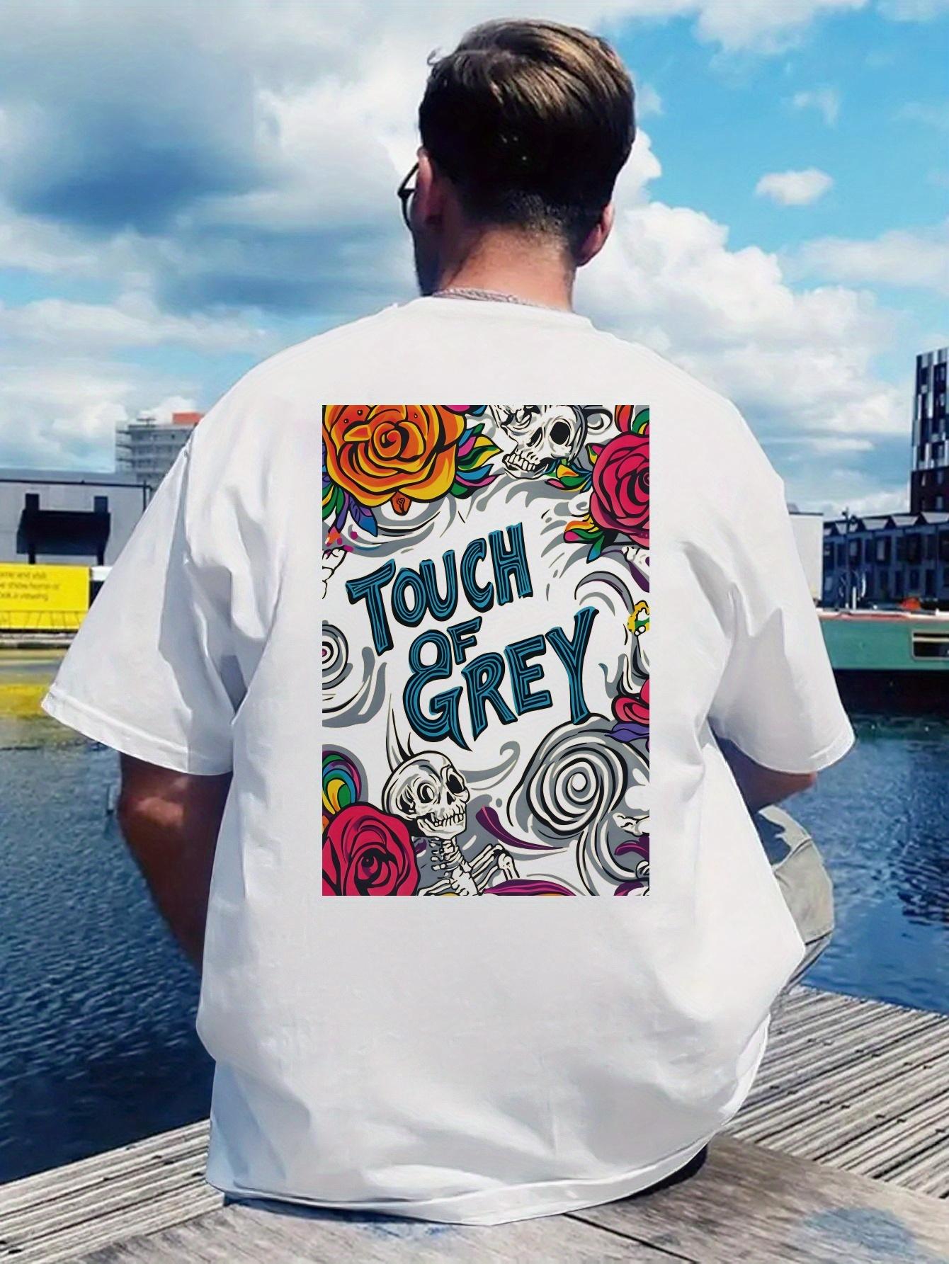 Vintage Rock Band Graphic T-shirt - Touch of Grey Skull & Roses Design XL
Vintage Rock Band Graphic T-shirt - Touch of Grey Skull & Roses Design XL