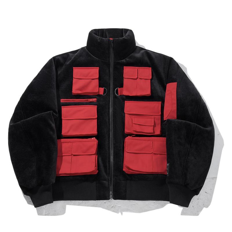 Серия коллабораций Li Ning ADSB Простая Удобная Повседневная Универсальная Хлопковая Куртка на Молнии со Стойкой Воротником Женская Куртка AJMV240-2 M