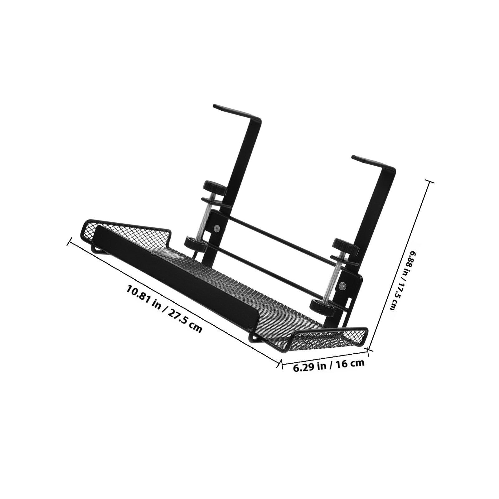Under Desk Drawer Storage Tray Adjustable Clamp Carbon Steel Desk Cable Management Tray Office Workspace Organizer Wire чорний
Under Desk Drawer Storage Tray Adjustable Clamp Carbon Steel Desk Cable Management Tray Office Workspace Organizer Wire чорний