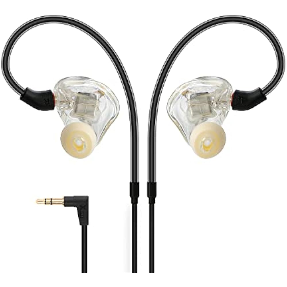Xvive T9 In-Ear Monitors In-Ear Monitors with Dual Balanced Armature Drivers XV-T9
Xvive T9 In-Ear Monitors In-Ear Monitors with Dual Balanced Armature Drivers XV-T9