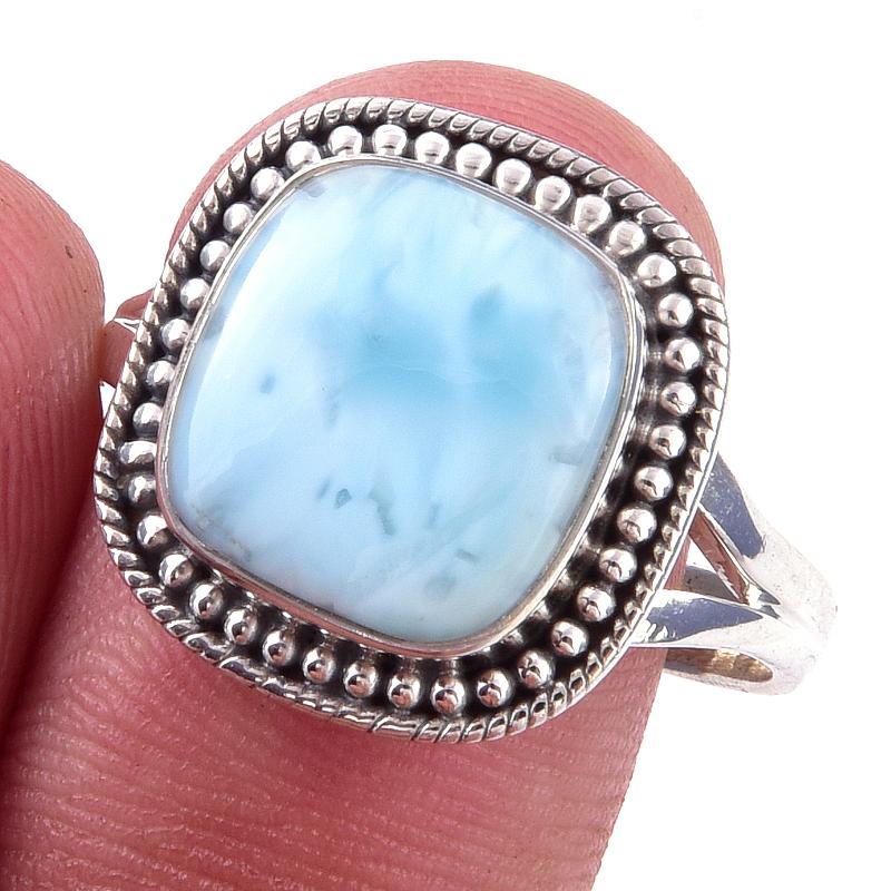 Кольцо из серебра 925 пробы с драгоценным камнем Natural Republic Larimar, размер 10 o5i96
Кольцо из серебра 925 пробы с драгоценным камнем Natural Republic Larimar, размер 10 o5i96