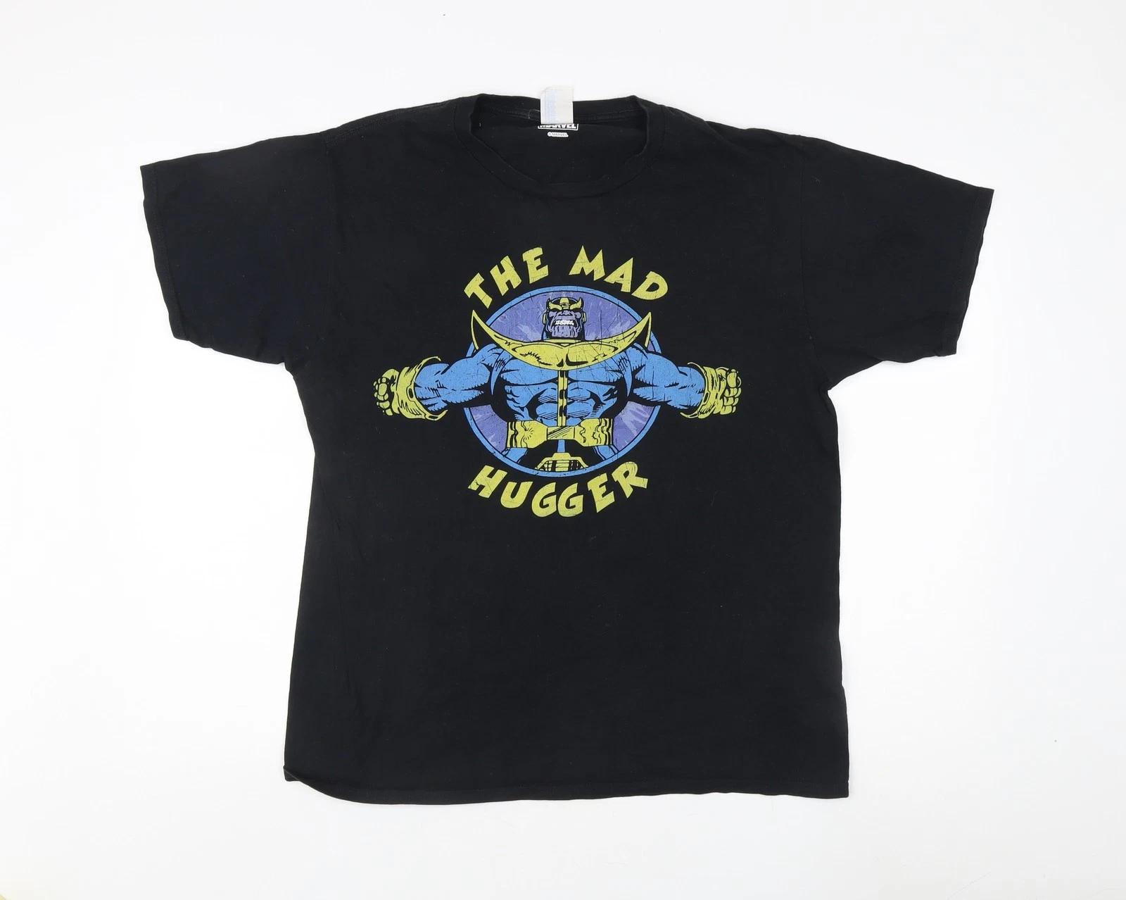 Marvel Black Graphic T-Shirt Unisex Adults Size L XL
Marvel Black Graphic T-Shirt Unisex Adults Size L XL