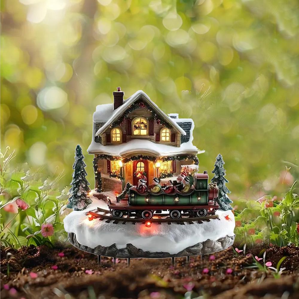 Christmas Garden Stake Acrylic Holiday Decor Potted Plant Decor Winter House Plug Type A
Christmas Garden Stake Acrylic Holiday Decor Potted Plant Decor Winter House Plug Type A