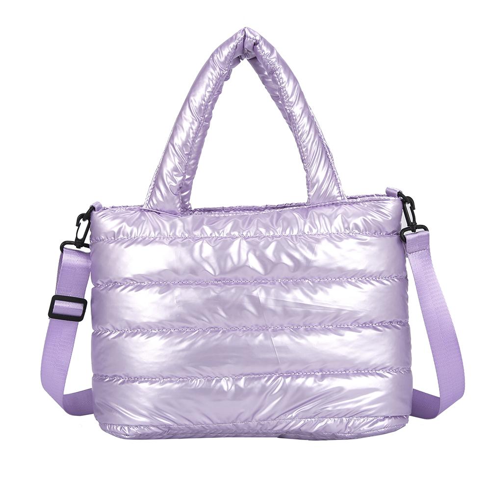 Women Fashion Nylon Embroidery Thread Crossbody Bag Winter Solid Color Handbag for Women Creative Birthday Gifts фіолетовий
Women Fashion Nylon Embroidery Thread Crossbody Bag Winter Solid Color Handbag for Women Creative Birthday Gifts фіолетовий