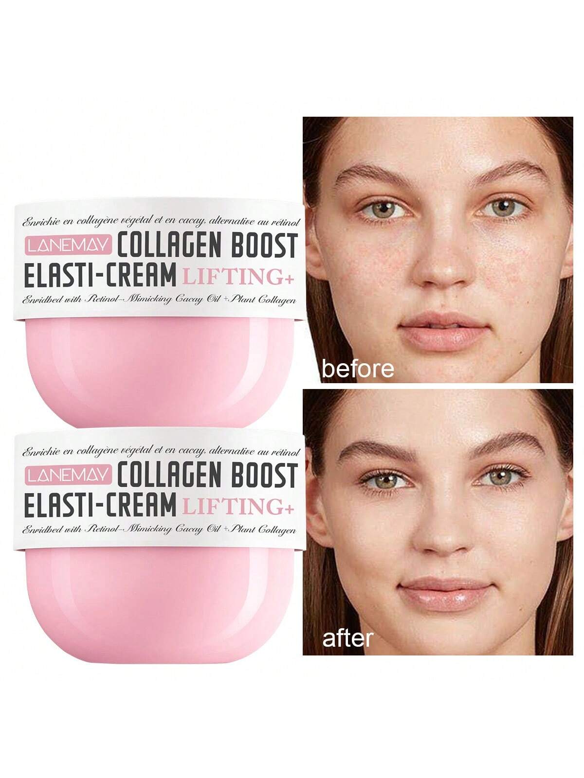 Коллагеновый крем для лица Увлажняющий, прозрачный, укрепляющий и восстанавливающий крем для лица Крем для тела 150g розовый
Коллагеновый крем для лица Увлажняющий, прозрачный, укрепляющий и восстанавливающий крем для лица Крем для тела 150g розовый