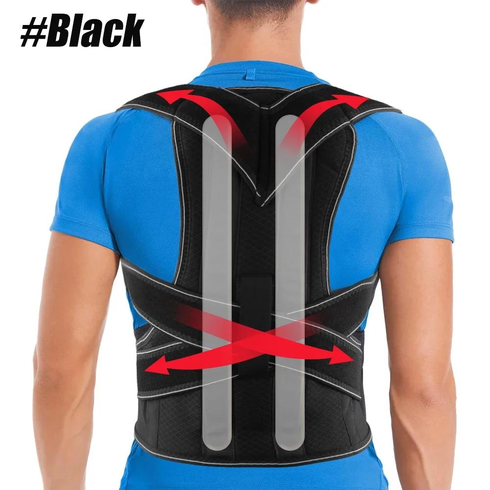 Adjustable Posture Corrector For Women Men Full Back Support Lumbar Pain Relief Hump Corrector XXL чорний
Adjustable Posture Corrector For Women Men Full Back Support Lumbar Pain Relief Hump Corrector XXL чорний