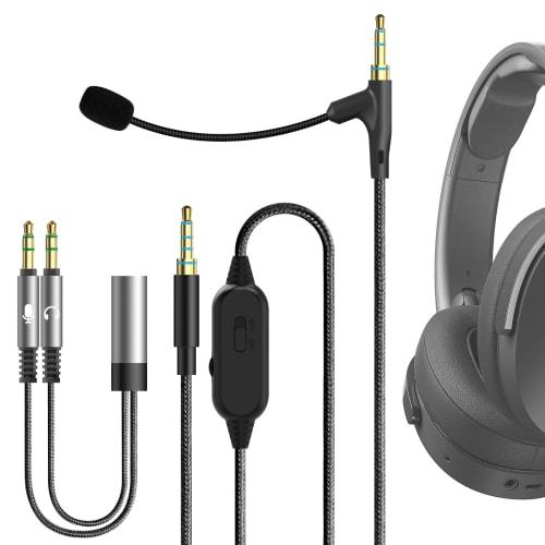 Geekria Clip-on Condenser Microphone, Lapel Microphone, Mini Microphone, Clip-on Smartphone Microphone, Headphone Cable for Gaming and Meetings, Compa
Geekria Clip-on Condenser Microphone, Lapel Microphone, Mini Microphone, Clip-on Smartphone Microphone, Headphone Cable for Gaming and Meetings, Compa