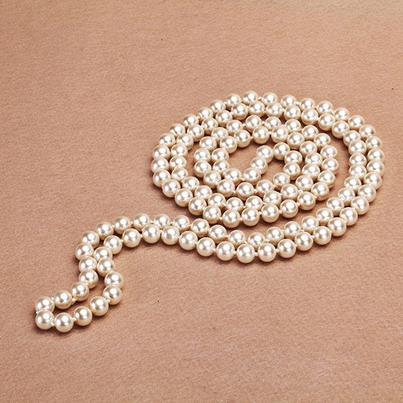 Fashion Multi-Circle Women s Knotted Cheongsam Pearl Necklace Pearl color 150cm long
Fashion Multi-Circle Women s Knotted Cheongsam Pearl Necklace Pearl color 150cm long