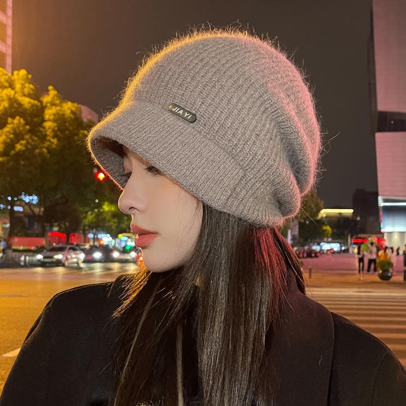 Новая шапка из кроличьего меха для женщин, осенне-зимняя мода, высококачественная вязаная шапка, зимняя теплая шерстяная шапка с ушками One Size (Elastic)
Новая шапка из кроличьего меха для женщин, осенне-зимняя мода, высококачественная вязаная шапка, зимняя теплая шерстяная шапка с ушками One Size (Elastic)