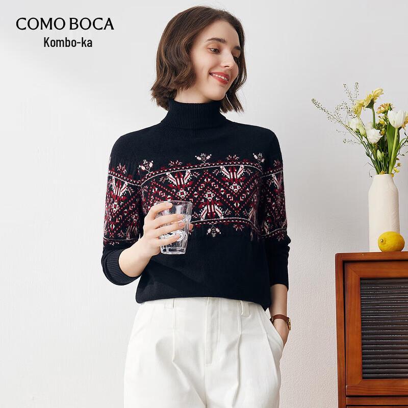 Женский ретро-жаккардовый пуловер из чистого кашемира с двубортным лацканом 2XL
Женский ретро-жаккардовый пуловер из чистого кашемира с двубортным лацканом 2XL