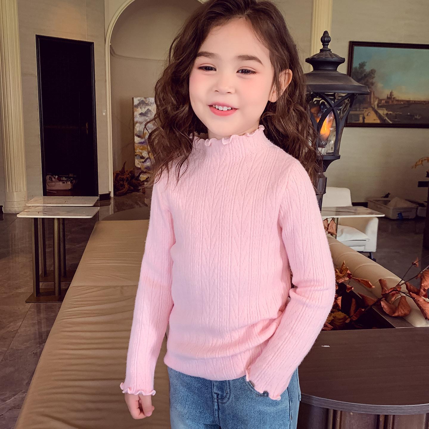 Girls High-Neck Thick Knit Ruffled Sweater - 2025 Autumn/Winter Collection 110 cm світло-рожевий колір
Girls High-Neck Thick Knit Ruffled Sweater - 2025 Autumn/Winter Collection 110 cm світло-рожевий колір