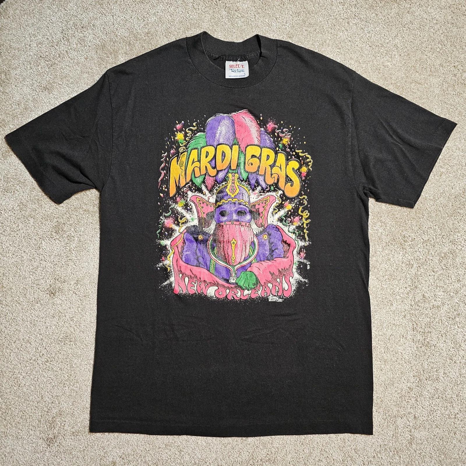 Vintage 80s Tee Jays Mardi Gras New Orleans T-shirt Mens S Grunge Punk Skate USA S
Vintage 80s Tee Jays Mardi Gras New Orleans T-shirt Mens S Grunge Punk Skate USA S