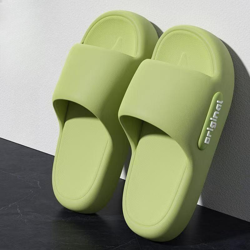 Slippers for Men with A Sense of Stepping on Shit, Summer High-value Thick-soled Non-slip Indoor Household Bathing Sandals 40-41 зелений
Slippers for Men with A Sense of Stepping on Shit, Summer High-value Thick-soled Non-slip Indoor Household Bathing Sandals 40-41 зелений