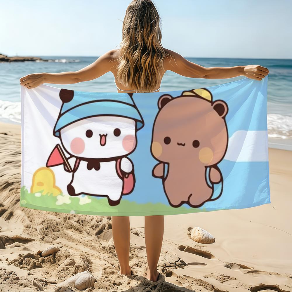 Cute BUBUDUDU Panda Cartoon Towel Beach Towel Oversized Quick Dry Towel Absorbent Soft Swim BeachTowels for Men Women W40*H60(CM)
Cute BUBUDUDU Panda Cartoon Towel Beach Towel Oversized Quick Dry Towel Absorbent Soft Swim BeachTowels for Men Women W40*H60(CM)