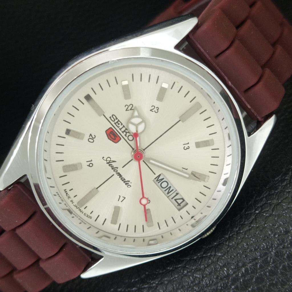 VINTAGE SEIKO 5 AUTOMATIC 6309A REFURBISHED JAPAN MENS SILVER WATCH a442765-1
VINTAGE SEIKO 5 AUTOMATIC 6309A REFURBISHED JAPAN MENS SILVER WATCH a442765-1