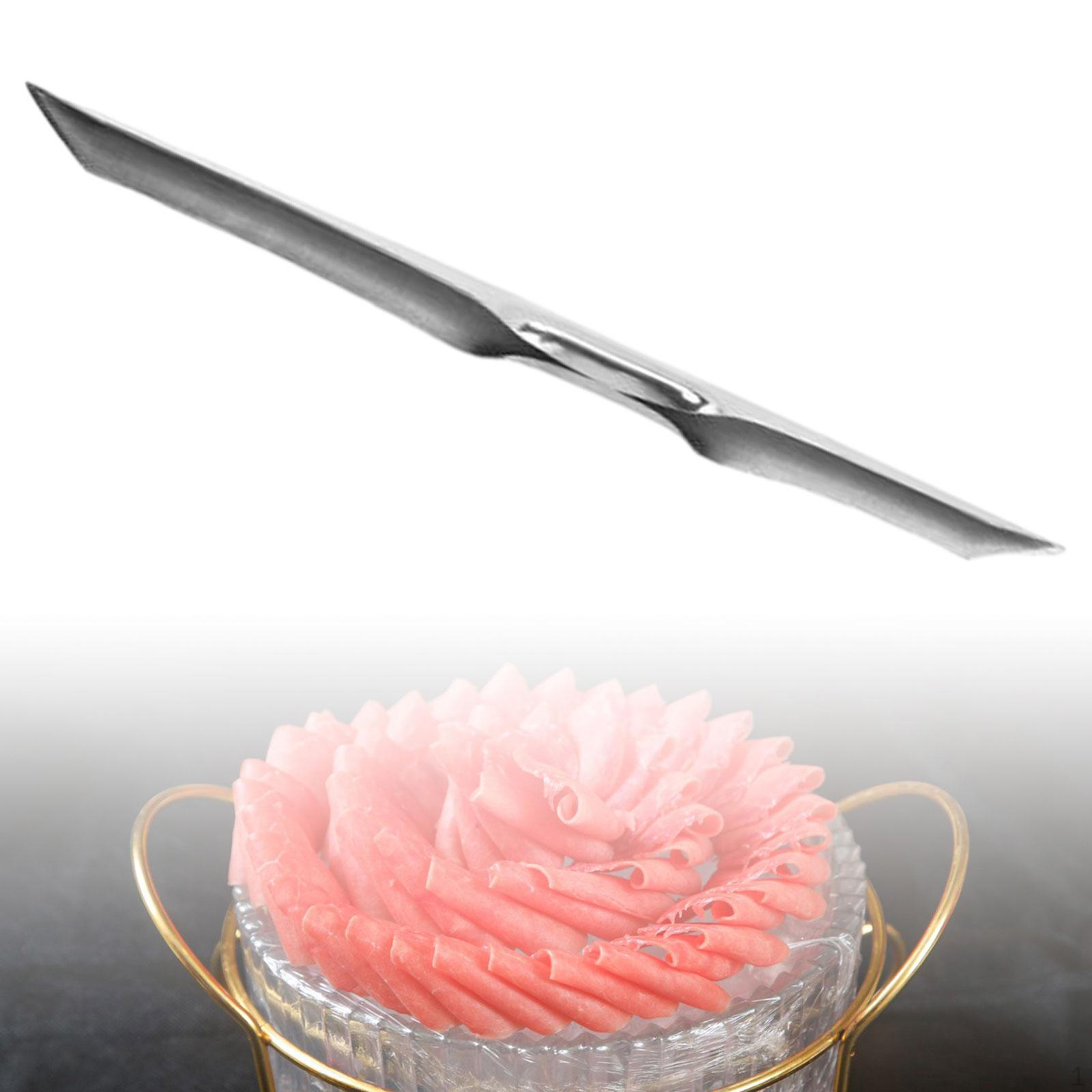 Fruit Carving Blade Engraving Comfortable Gripping Vegetable Cutter for Picnics 1cm 0.9cm
Fruit Carving Blade Engraving Comfortable Gripping Vegetable Cutter for Picnics 1cm 0.9cm