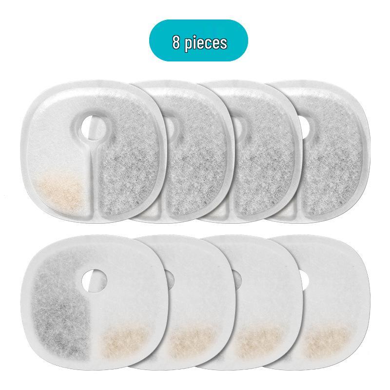 Cheerble Pet Water Fountain Filter with Activated Carbon and Multi-Layer Cotton Filtration. Filter Cartridge
Cheerble Pet Water Fountain Filter with Activated Carbon and Multi-Layer Cotton Filtration. Filter Cartridge