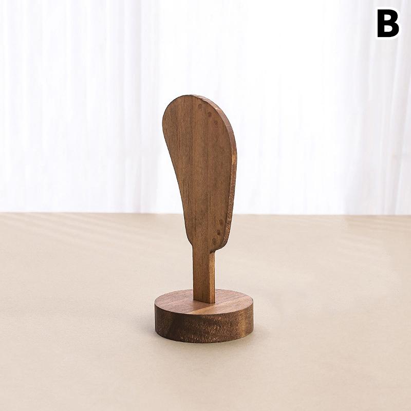 1Pcs Wood Ear Shaped Jewelry Earring Holder Display Stand Ear-Shaped Ear Clip Stud Suitable For Jewelry Earrings
1Pcs Wood Ear Shaped Jewelry Earring Holder Display Stand Ear-Shaped Ear Clip Stud Suitable For Jewelry Earrings