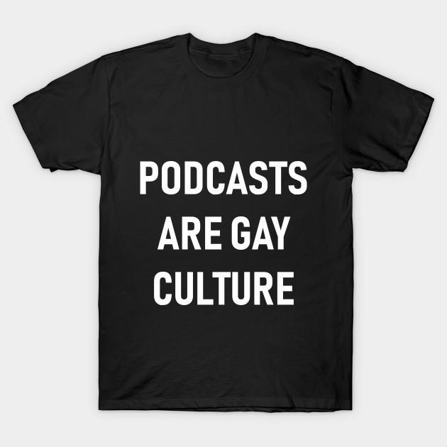 Men Black Print T-shirt Podcasts Are Gay Culture (White Text) No-Cut Transfer Paper Print Cotton Tshirt 2XL чорний
Men Black Print T-shirt Podcasts Are Gay Culture (White Text) No-Cut Transfer Paper Print Cotton Tshirt 2XL чорний
