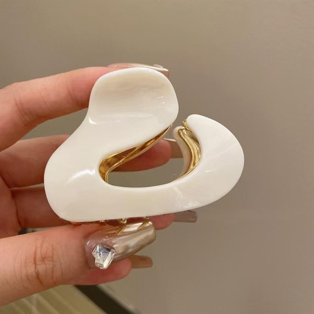 Elegant Geometric Hair Claw Acetic Acid Hair Clip New Shark Clip Hair Accessories White
Elegant Geometric Hair Claw Acetic Acid Hair Clip New Shark Clip Hair Accessories White