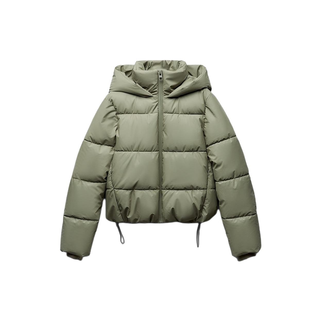 Zara Solid Color Hooded Long Sleeve Cotton Coat Women coats Light-Green 4391708-526 XS
Zara Solid Color Hooded Long Sleeve Cotton Coat Women coats Light-Green 4391708-526 XS