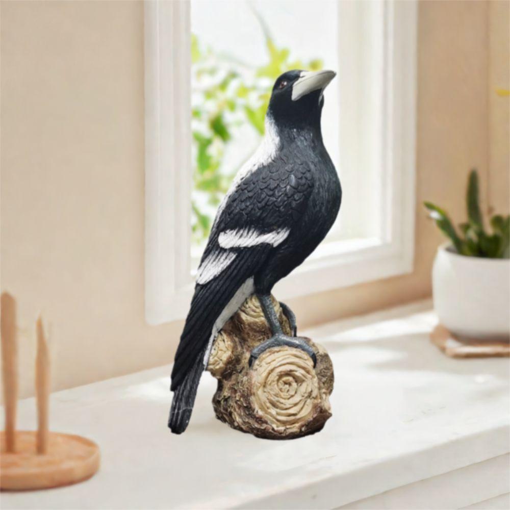 Resin Simulation Magpie Ornament Cute Animal Miniatures Figurine Bird Statue Bonsai чёрный
Resin Simulation Magpie Ornament Cute Animal Miniatures Figurine Bird Statue Bonsai чёрный