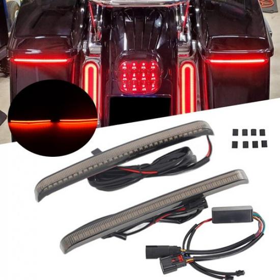 Подходит для Harley Touring 2014-2023 Светодиодный фонарь для кофра (габарит, стоп-сигнал, поворотник) Дымчатый
Подходит для Harley Touring 2014-2023 Светодиодный фонарь для кофра (габарит, стоп-сигнал, поворотник) Дымчатый