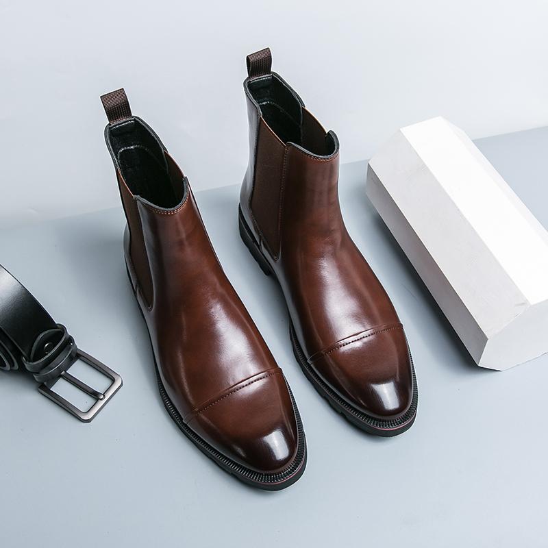 Осенне-зимние заостренные носки, большой размер 46, мужские ботинки, высокие кожаные подошвы, ботинки Martin, британские повседневные ботинки Chelsea, рыцарь 38
Осенне-зимние заостренные носки, большой размер 46, мужские ботинки, высокие кожаные подошвы, ботинки Martin, британские повседневные ботинки Chelsea, рыцарь 38