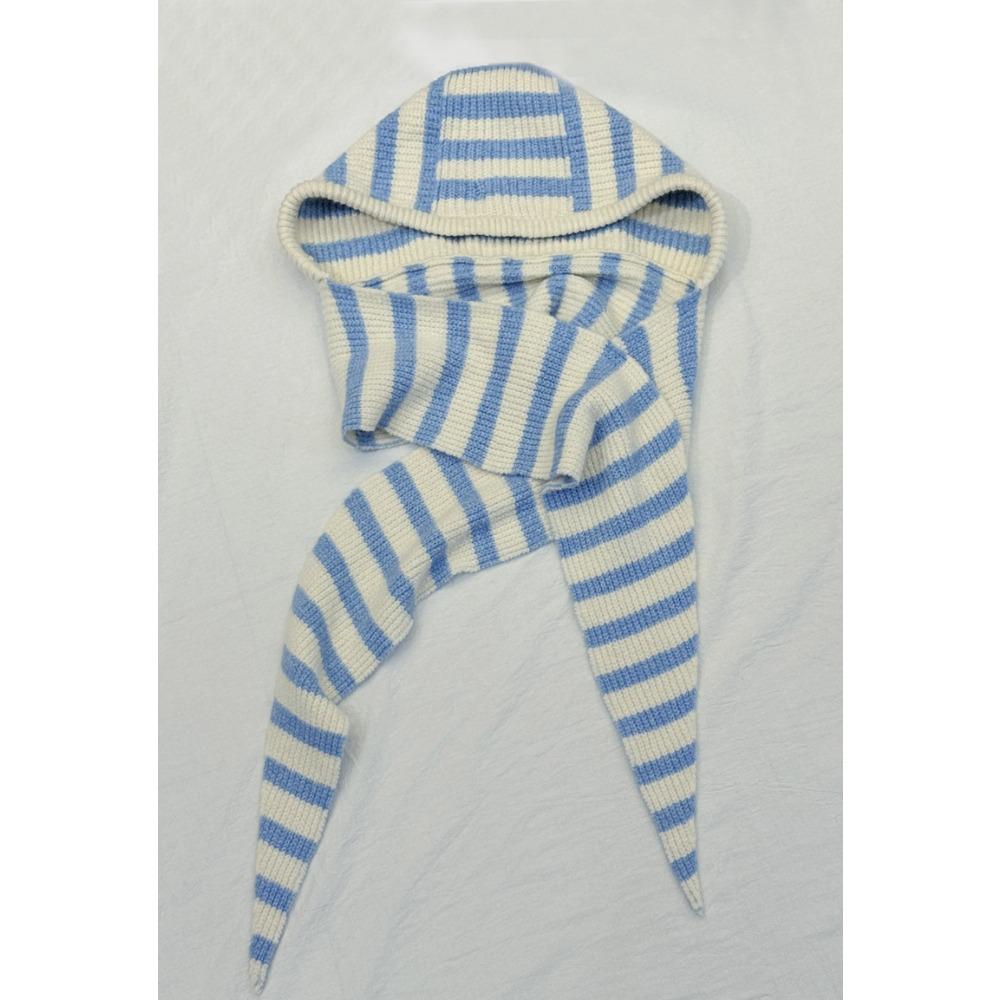 Wool retro striped hat, scarf integrated warm ear protection knitted balaclava scarf wool hat
Wool retro striped hat, scarf integrated warm ear protection knitted balaclava scarf wool hat