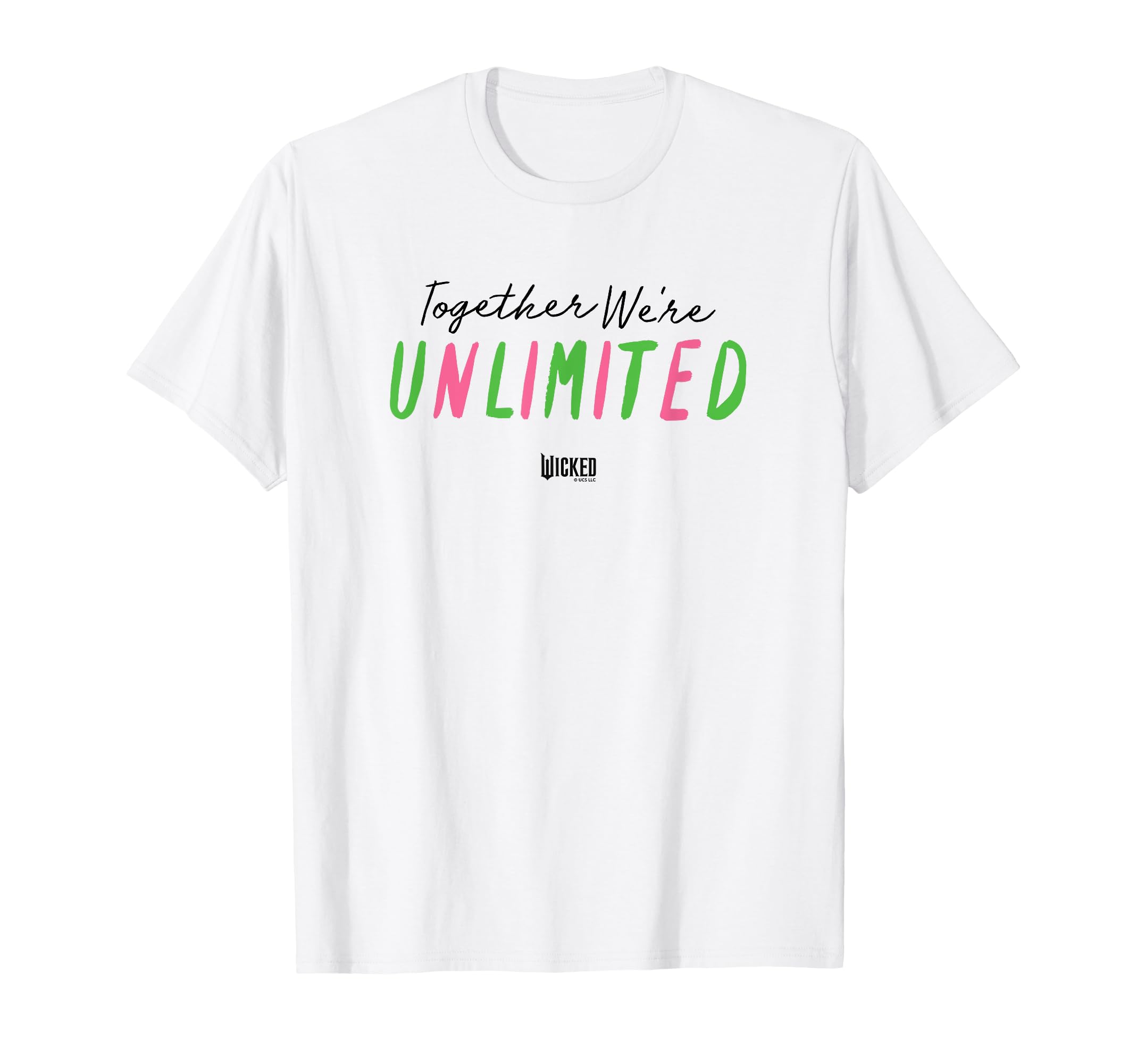 Wicked Together We re Unlimited T-shirt
Wicked Together We re Unlimited T-shirt