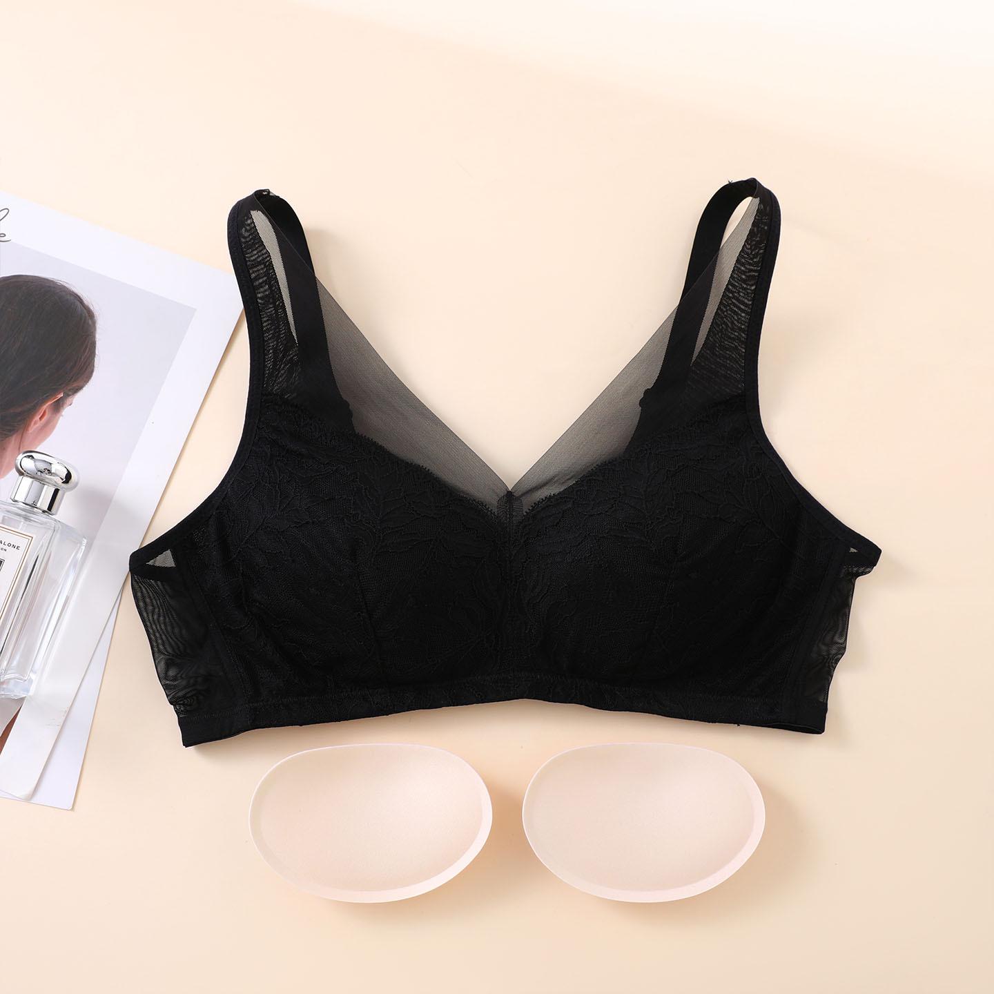 Lightweight Wireless Mesh Bra with 100% Mulberry Silk, Breathable & Comfortable, Minimizes Appearance. M
Lightweight Wireless Mesh Bra with 100% Mulberry Silk, Breathable & Comfortable, Minimizes Appearance. M