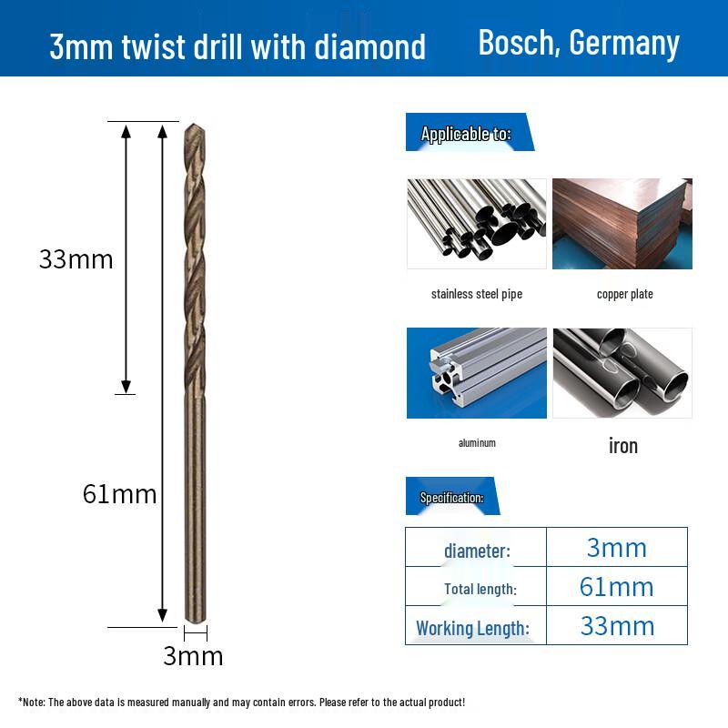 OIMG High-Speed Cobalt Twist Drill Bit
OIMG High-Speed Cobalt Twist Drill Bit