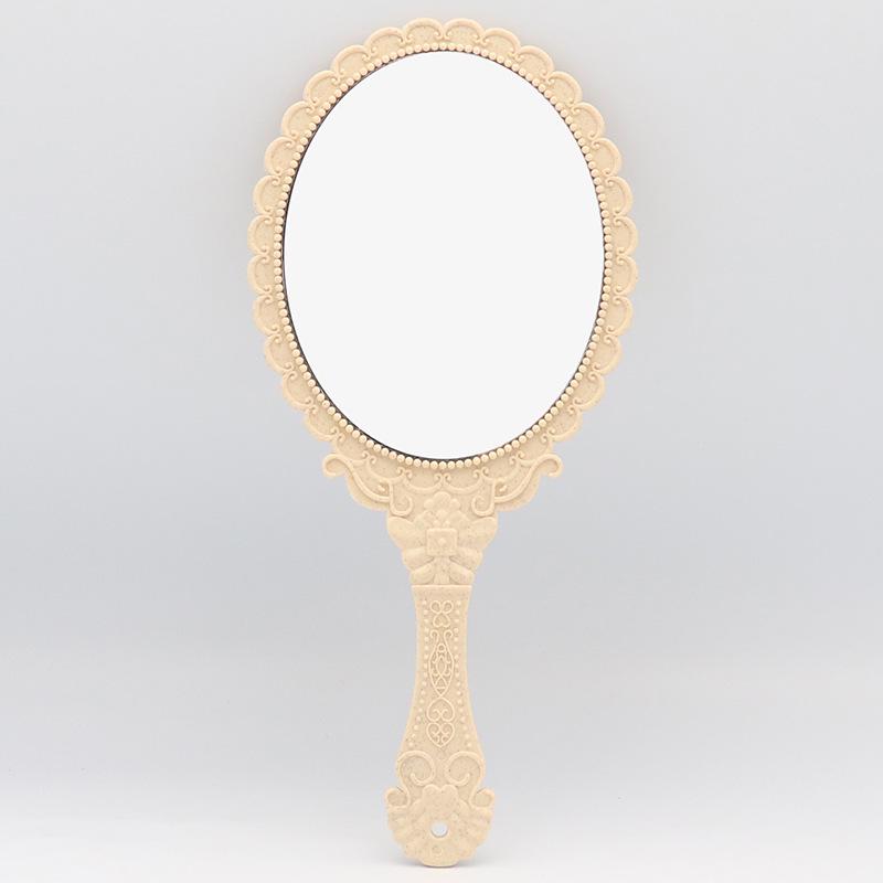 European Retro Round Handheld Makeup Mirror for Beauty Salon & Portable Use
European Retro Round Handheld Makeup Mirror for Beauty Salon & Portable Use