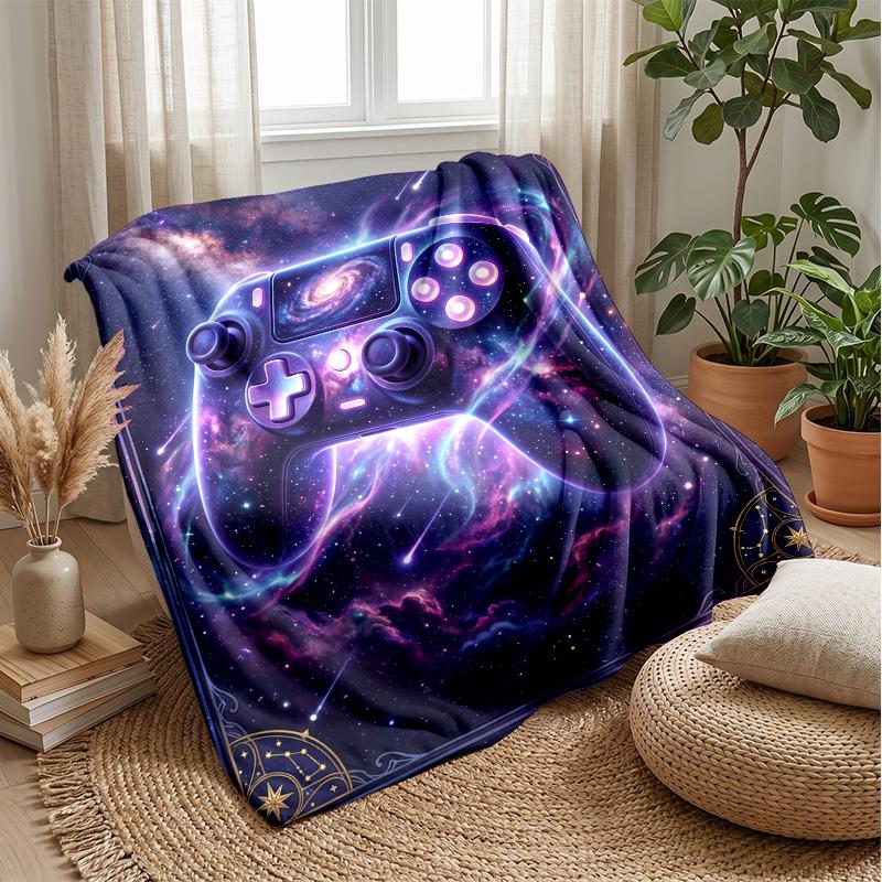 Cosmic Gamepad blanket Personalized Name Flannel Blanket Soft Cozy Plush Throw for Sofa Bed Lightweight Home Decor 75x90cm
Cosmic Gamepad blanket Personalized Name Flannel Blanket Soft Cozy Plush Throw for Sofa Bed Lightweight Home Decor 75x90cm