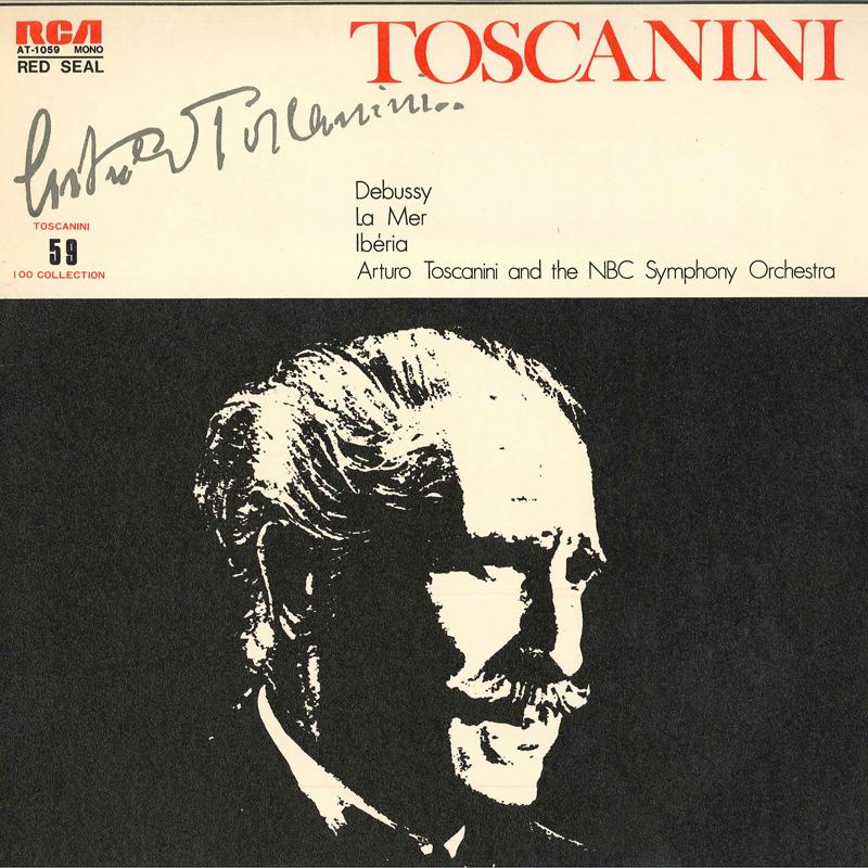LP Record ARTURO TOSCANINI, NBC SYMPHONY ORCH - Debussy: La Mer / IBERIA AT1059 RCA Japan Classical Used
LP Record ARTURO TOSCANINI, NBC SYMPHONY ORCH - Debussy: La Mer / IBERIA AT1059 RCA Japan Classical Used