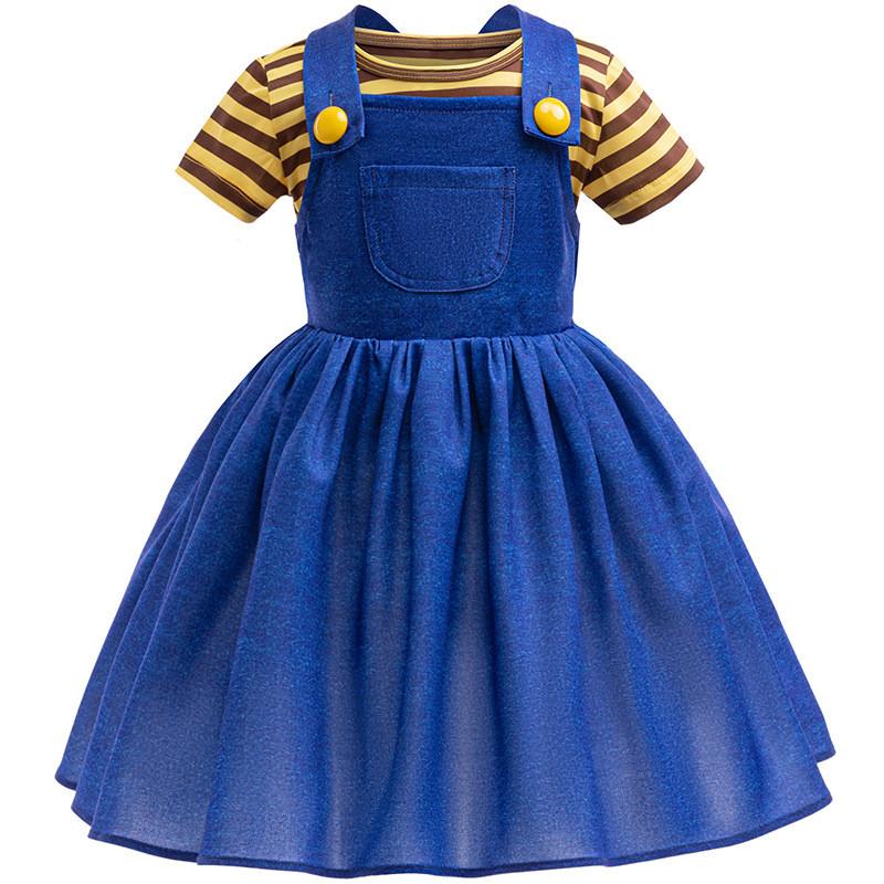 Charming Sweet Yellow Striped Dress For Kids Perfect For Halloween Parties And Performances Light Yellowv,80cm/31.50in
Charming Sweet Yellow Striped Dress For Kids Perfect For Halloween Parties And Performances Light Yellowv,80cm/31.50in