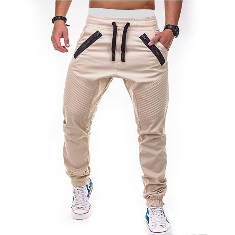 Spring and Autumn Men s Casual Fashion Tie Rope Elastic Sports Pants Double Zipper Split Pants M білий
Spring and Autumn Men s Casual Fashion Tie Rope Elastic Sports Pants Double Zipper Split Pants M білий