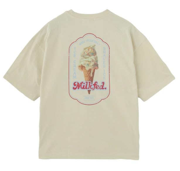Milkfed Casual Ice Cream Wide Short Sleeve Off White Tee, Women s,
Milkfed Casual Ice Cream Wide Short Sleeve Off White Tee, Women s,