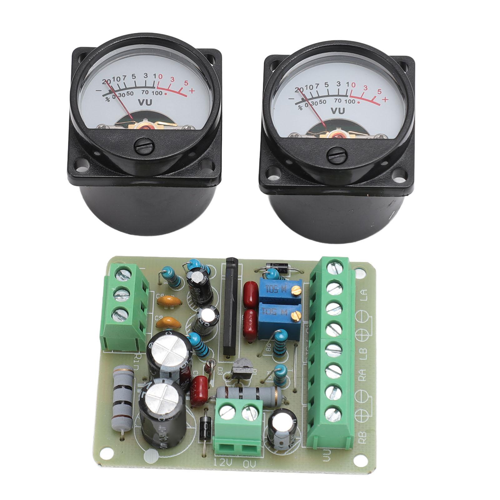 2 шт. VU Meter Функция отключения звука Точный четкий дисплей Профессиональный VU Level Meter Уровень усилителя с
2 шт. VU Meter Функция отключения звука Точный четкий дисплей Профессиональный VU Level Meter Уровень усилителя с
