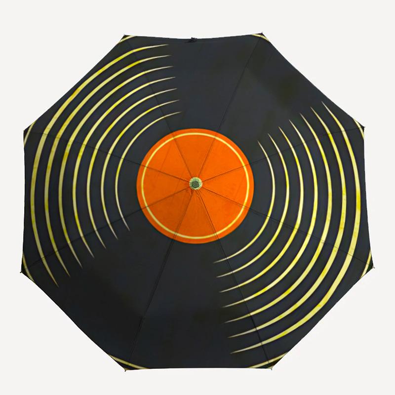 1pc Vinyl Record Automatic Open/close Folding Compact Umbrella, 8-Rib Sturdy Canopy, Lightweight Portable, Everyday Use, Gift, Outdoor Umbrella, Trave
1pc Vinyl Record Automatic Open/close Folding Compact Umbrella, 8-Rib Sturdy Canopy, Lightweight Portable, Everyday Use, Gift, Outdoor Umbrella, Trave