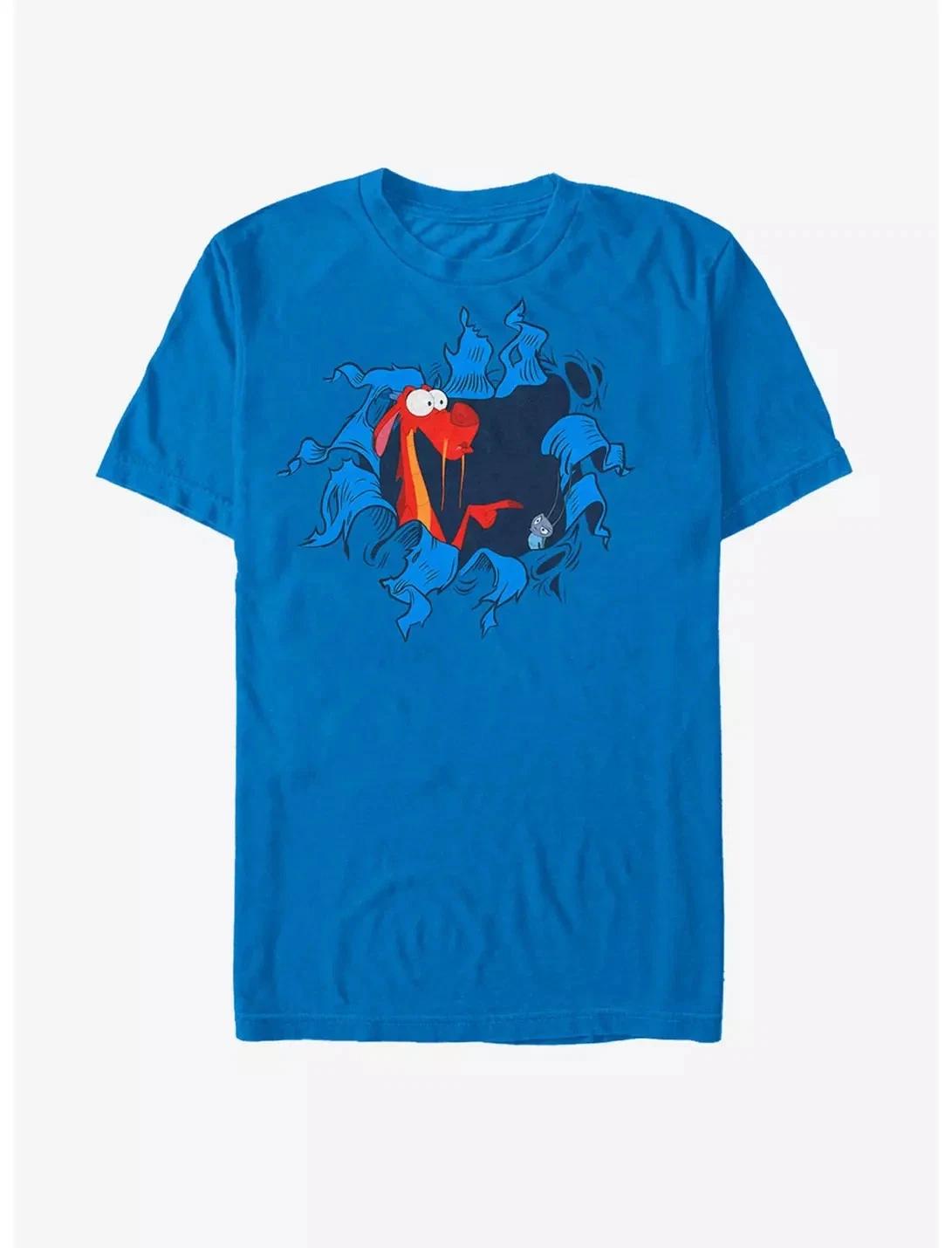 Disney Mulan Mushu Hole Print T-Shirt, S-5XL M
Disney Mulan Mushu Hole Print T-Shirt, S-5XL M