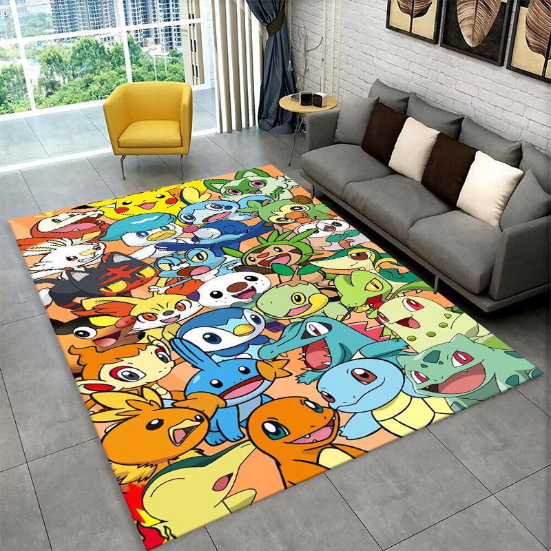 Cute Pokemon Pikachu Cartoon Carpet Rug for Playroom Bedroom Living Room Sofa Home Decor,kid Game Area Rug Non-slip Floor Mat 40x60cm
Cute Pokemon Pikachu Cartoon Carpet Rug for Playroom Bedroom Living Room Sofa Home Decor,kid Game Area Rug Non-slip Floor Mat 40x60cm