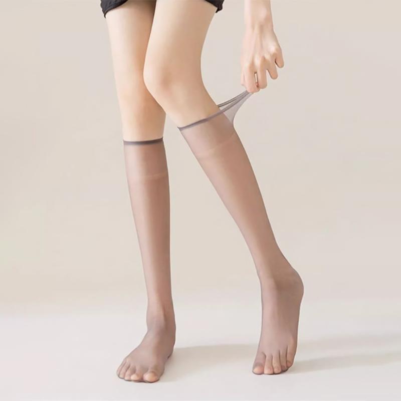 Summer Sexy Silicone Non-Slip Long Thin Transparent Crystal Dotted Silk Calf Socks For Women Girl one size серый
Summer Sexy Silicone Non-Slip Long Thin Transparent Crystal Dotted Silk Calf Socks For Women Girl one size серый