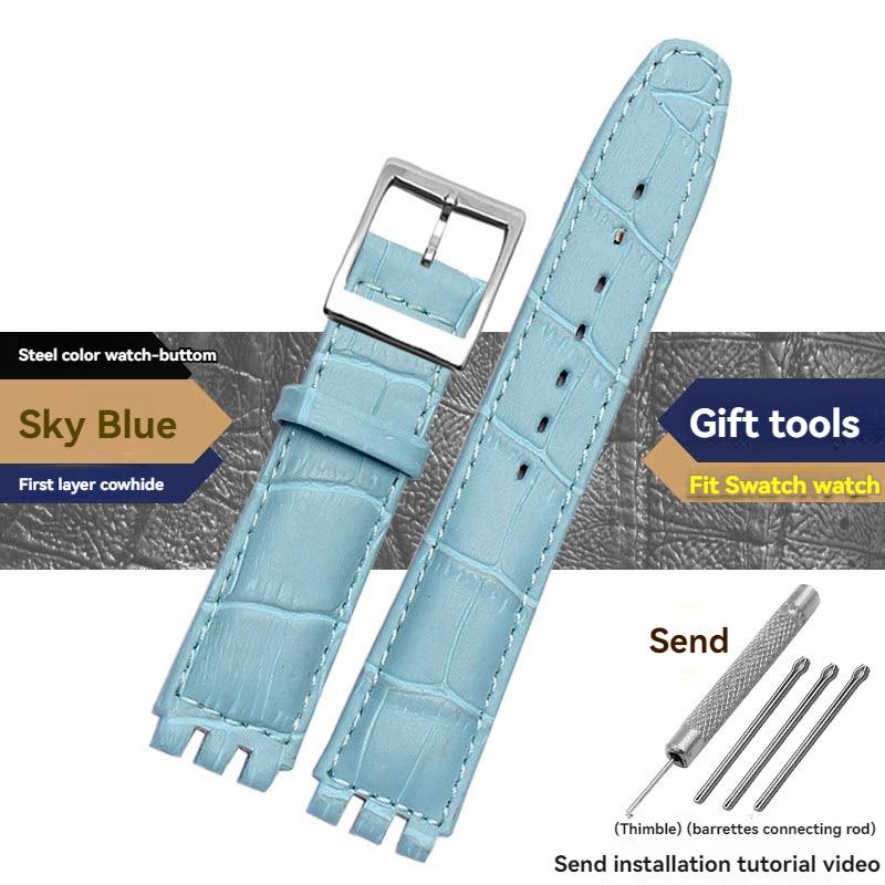 Для Swatch YCS YAS YGS IRONY Серії М який Ремінець для Годинника Шкіра Коров яча Чоловіки Жінки 17мм 19мм Чорний Коричневий Текстурований Інтерфейсний Ремінець 17mm
Для Swatch YCS YAS YGS IRONY Серії М який Ремінець для Годинника Шкіра Коров яча Чоловіки Жінки 17мм 19мм Чорний Коричневий Текстурований Інтерфейсний Ремінець 17mm