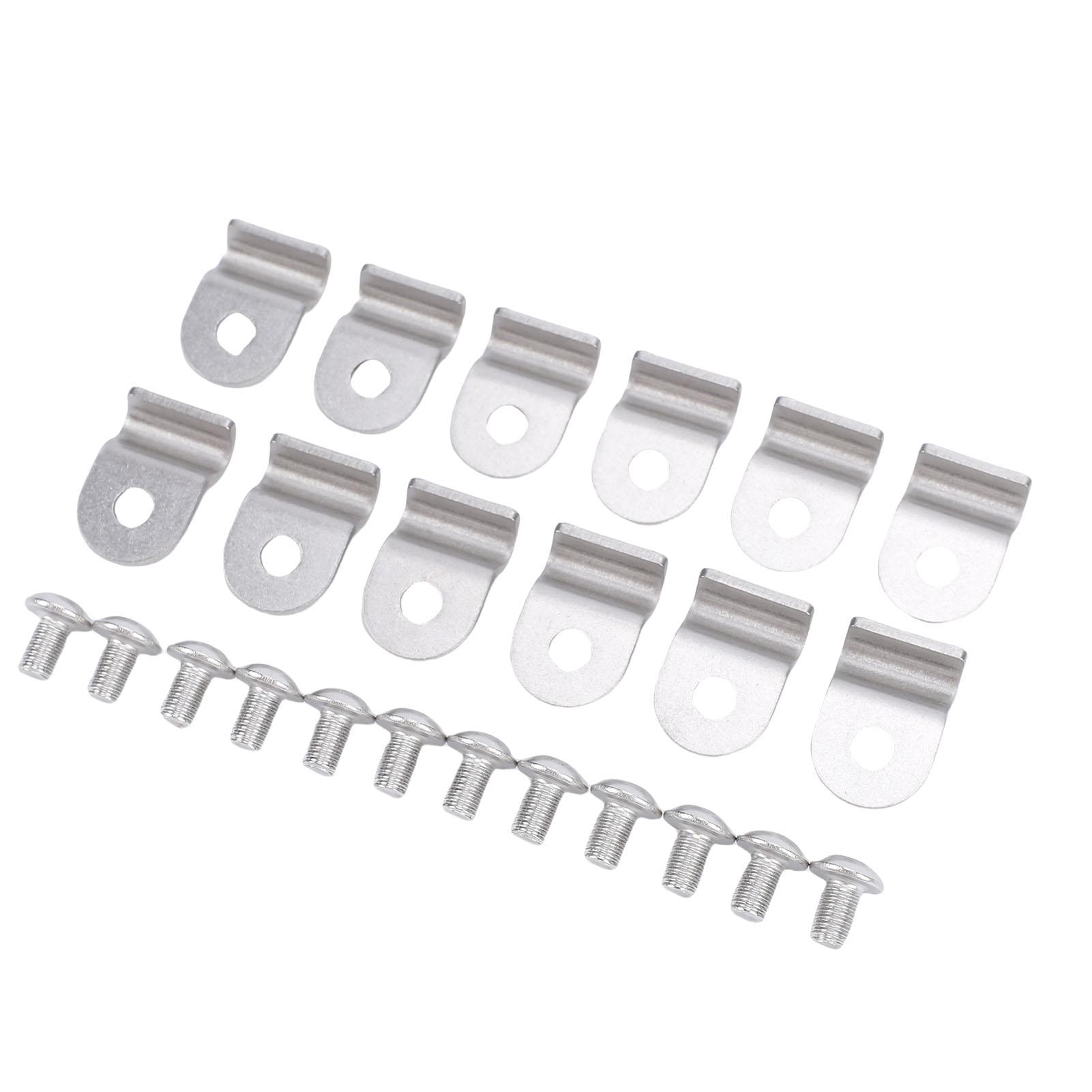 3 16 Inch Stainless Steel Brake Line Clamp with Screw Multipurpose Universal Brake Hose Clamp for Street Rod Truck
3 16 Inch Stainless Steel Brake Line Clamp with Screw Multipurpose Universal Brake Hose Clamp for Street Rod Truck